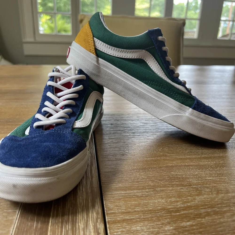 VANS Unisex Old Skool Yacht Club MENS 5 AND WOMEN 6.5 Colors Skaters Suede