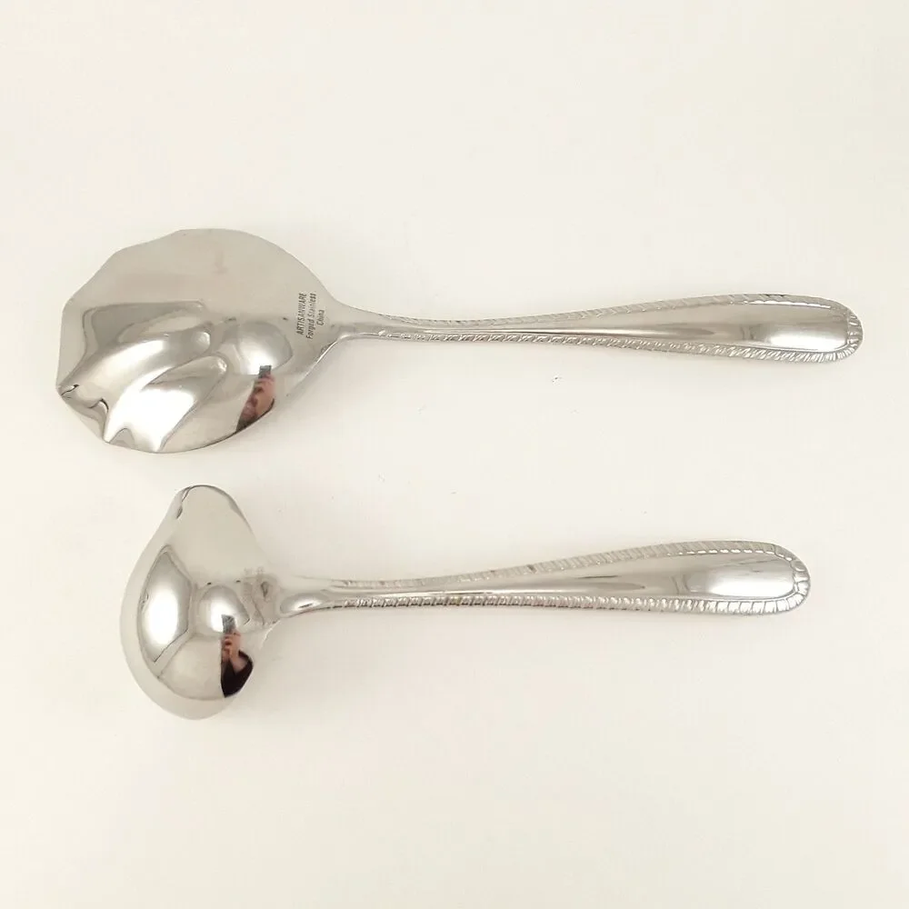 Artisanware Silver gravy ladle