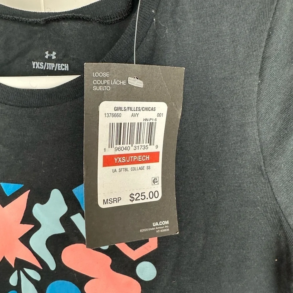 Under Armour Short Sleeve T shirt YXS