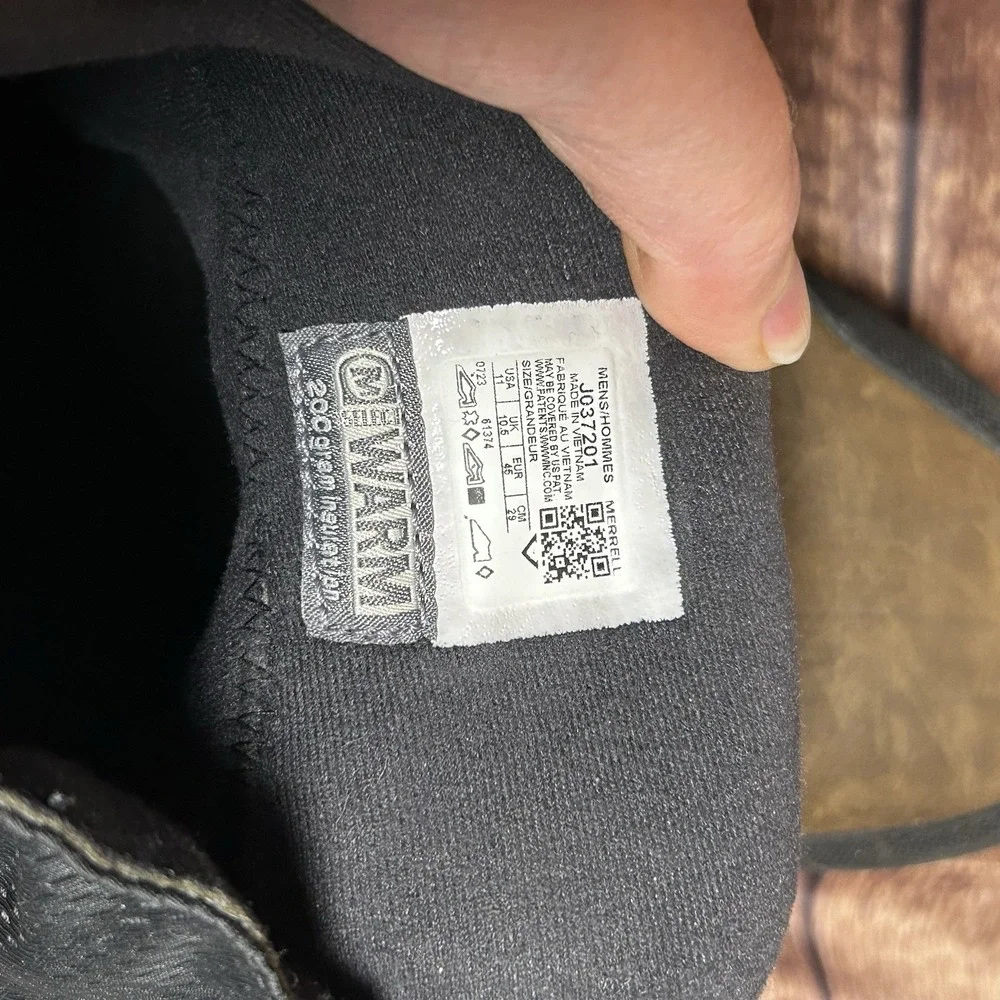Merrell mens coldpack