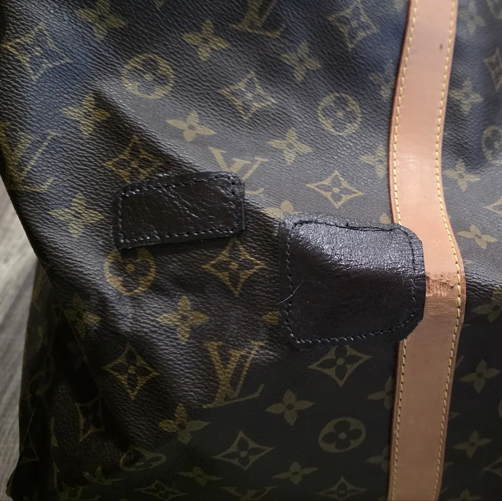 Louis Vuitton SAC SOUPLE 55 Monogram Canvas Duffel Bag CABIN Keepall Vintage
