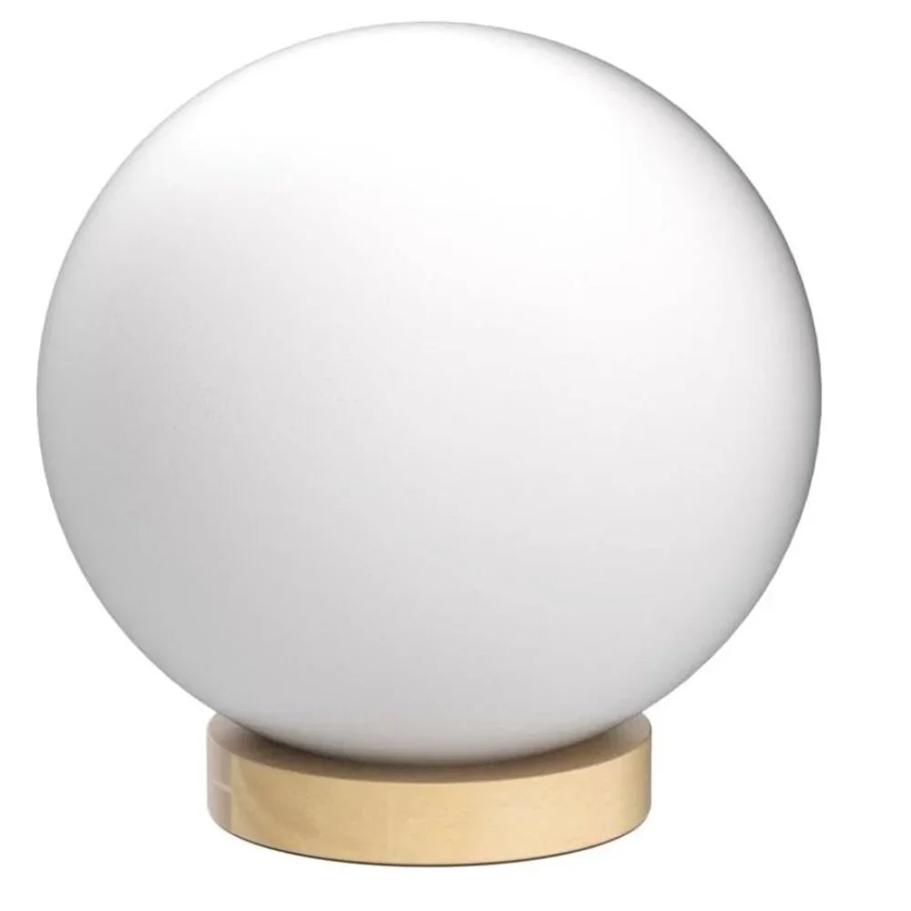 Glass Globe Light with LED Bulb - B