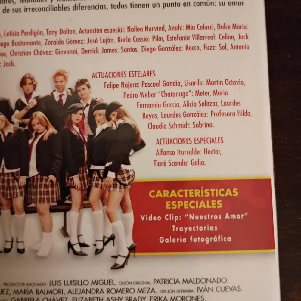 Rebelde Dvd Set Second Season Spanish