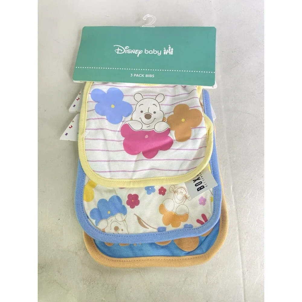 Disney Baby Winnie the Pooh Tigger Bib Set 3 Piece NEW