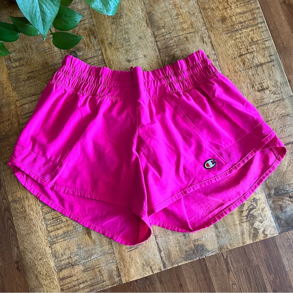Champion Shorts Bundle Black & Pink Womens Pull On Running Shorts Size Small