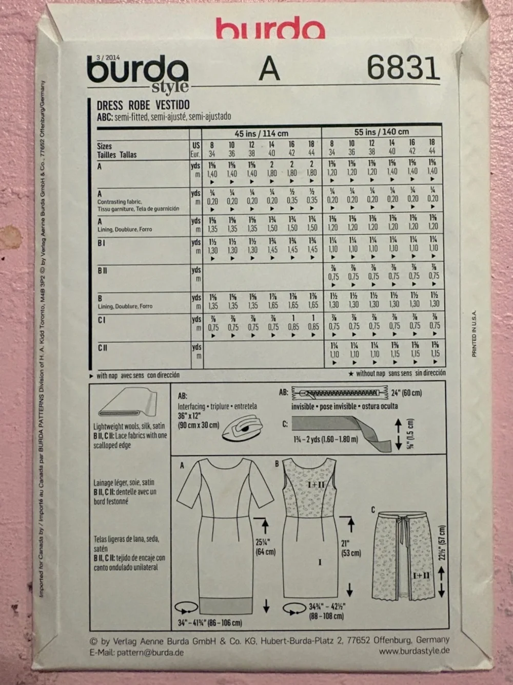 N/A dress burda