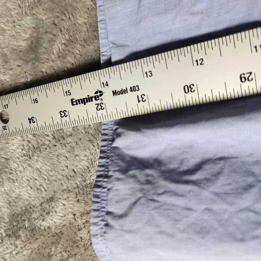 Ralph Lauren Black‎ Label Shirt Men's 17.5 Large Cotton Button Up Made in Italy