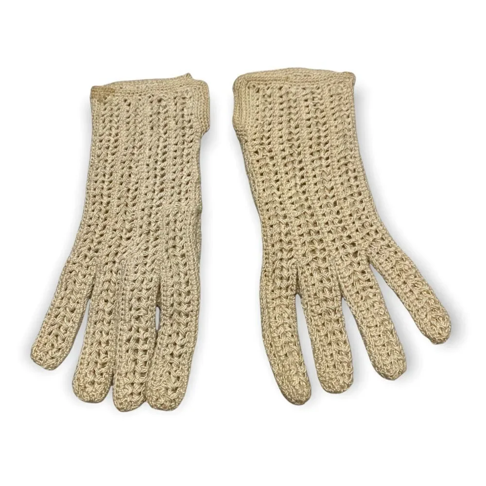Vintage Crochet Gloves