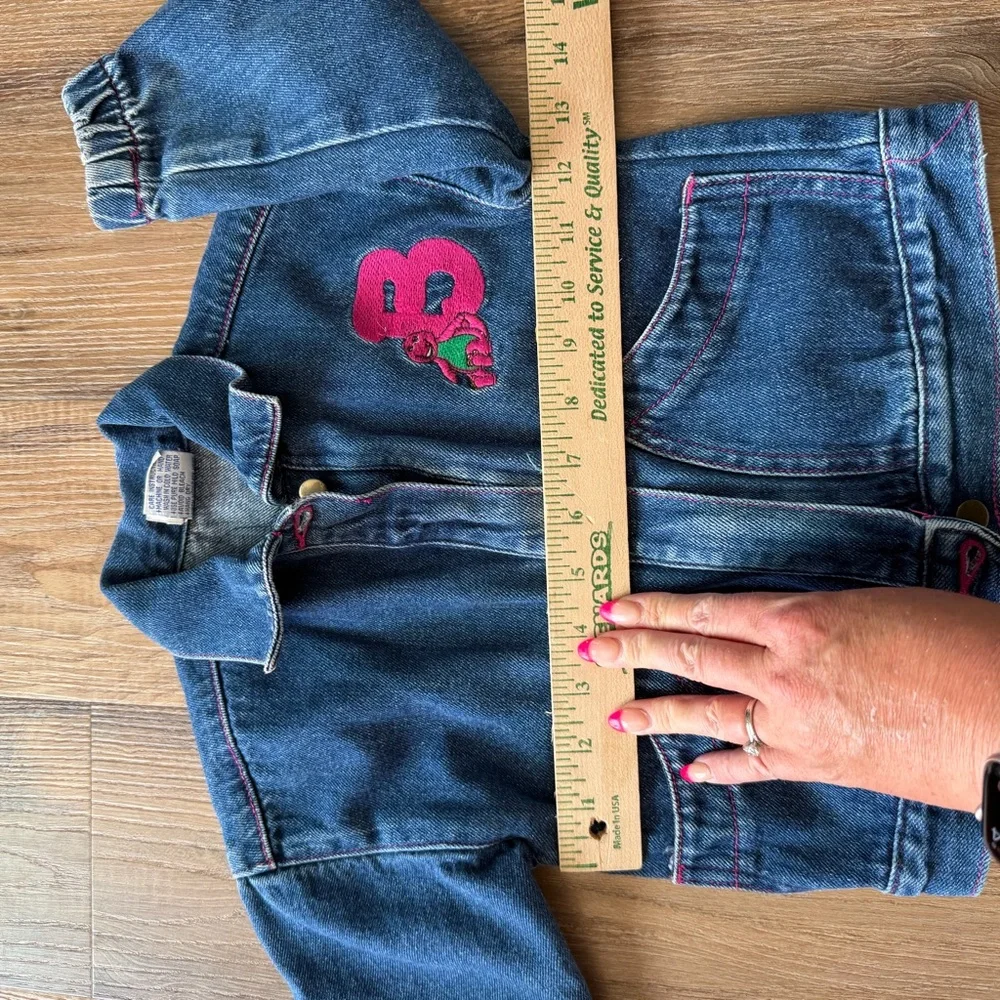 Barneys Kids Blue Denim Jacket 4T