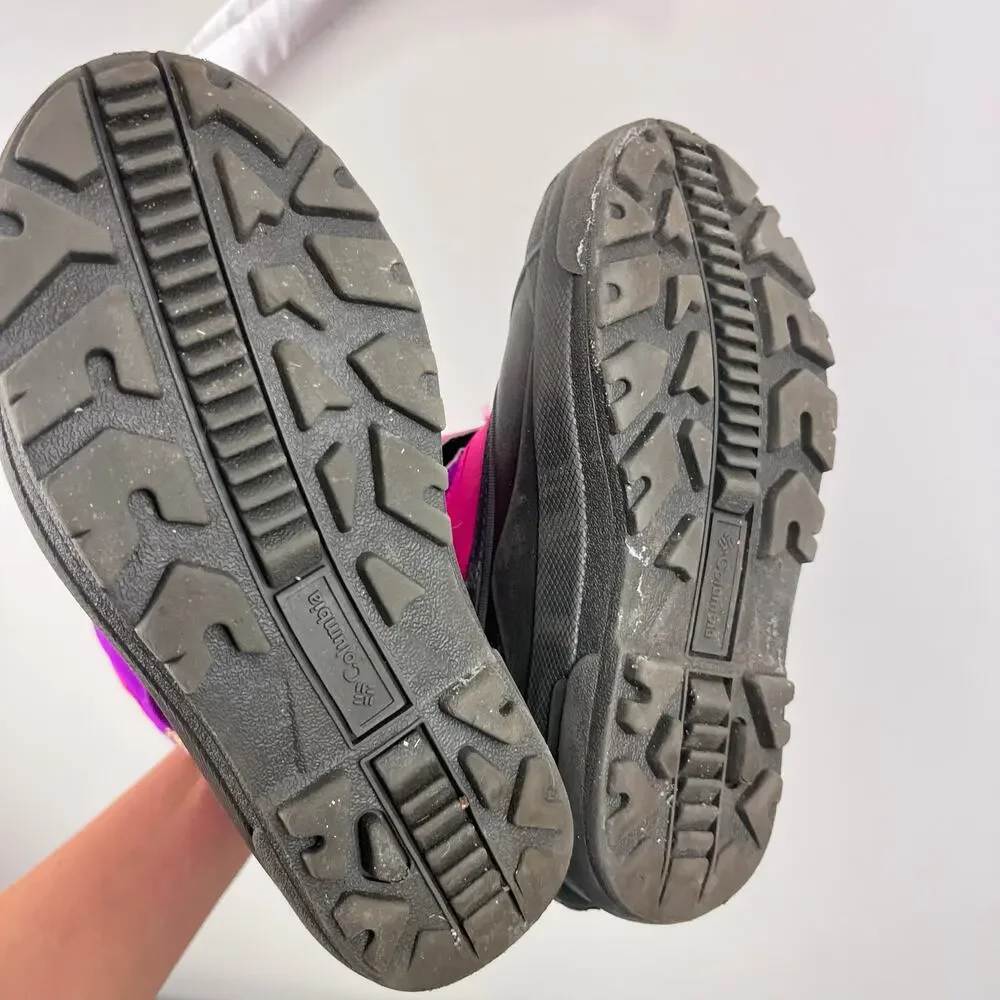 Columbia Children Powderbug Plus II Winter Snow Boots Haute Pink 3