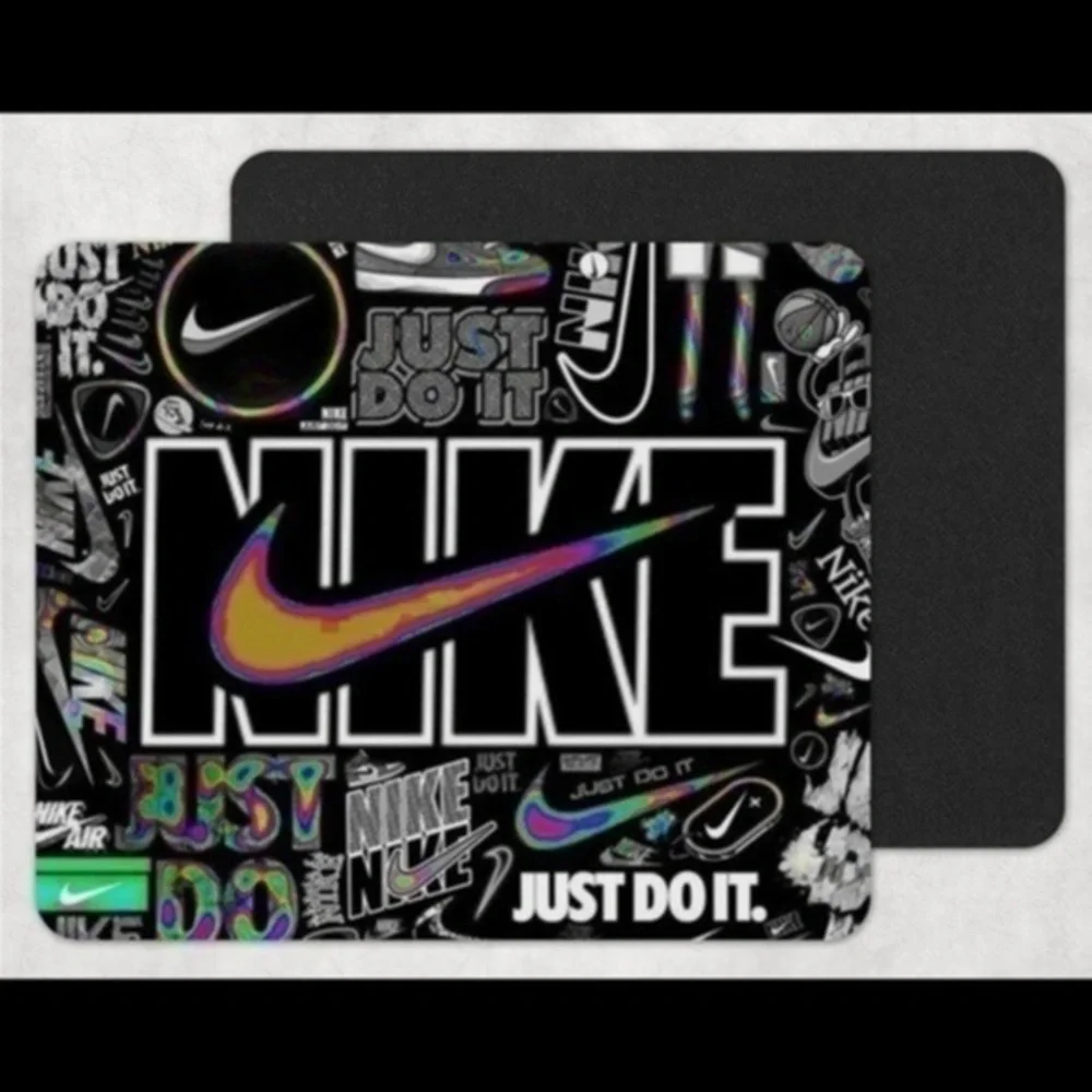 Black Nike Mousepad