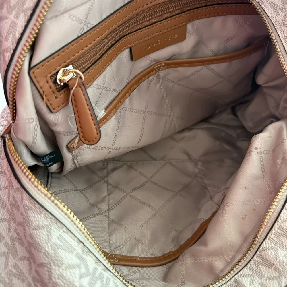 MICHAEL MICHAEL KORS Lillie Large Signature Logo Shoulder Bag