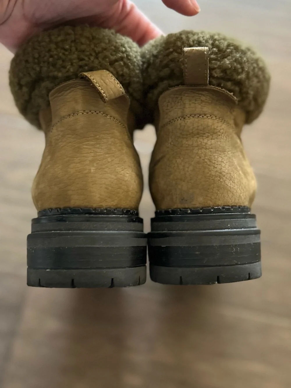 M. Gemi Alpi boots size 39.5 Olive