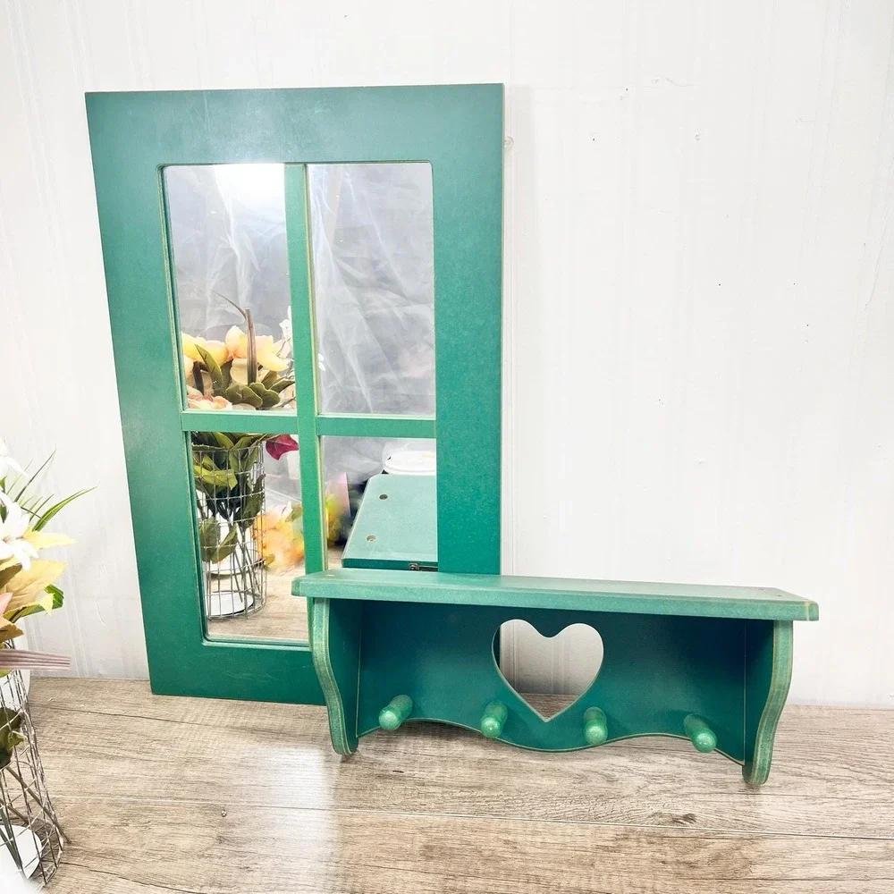 N/A wooden shelf