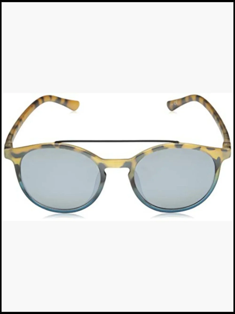 Polarized Sunglasses, Evolve Material, Round Aviator Frame