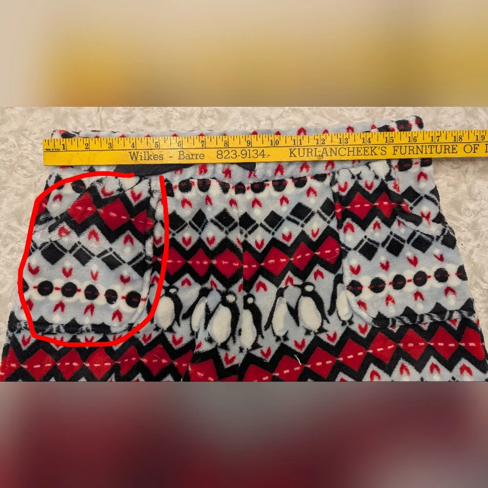 Vera Bradley Fleece Penguins Pajama Pants