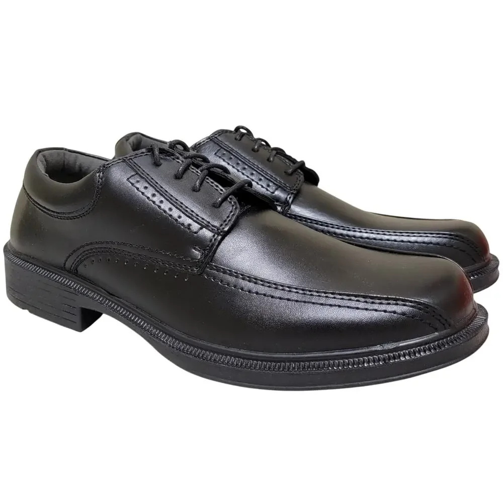 Deer Stags Men Williamsburg Bicycle Toe Derby Oxfords Size US 7.5M Black