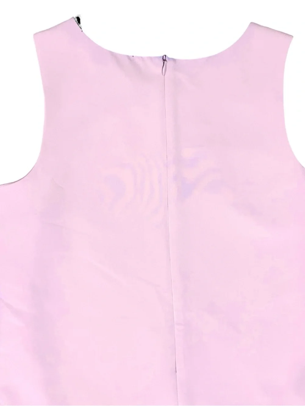 Victoria Beckham x Target Dress Dusty Pink Black/Floral/Pockets Ruffle Sz XL NEW