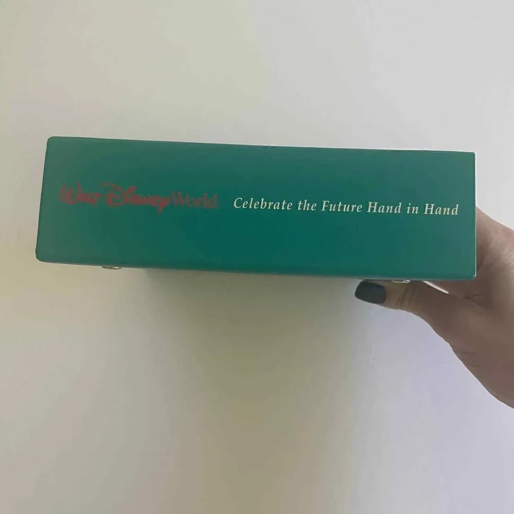 Disney World 2000's Millennium Teal‎ Blue Never Used Character Autograph Book
