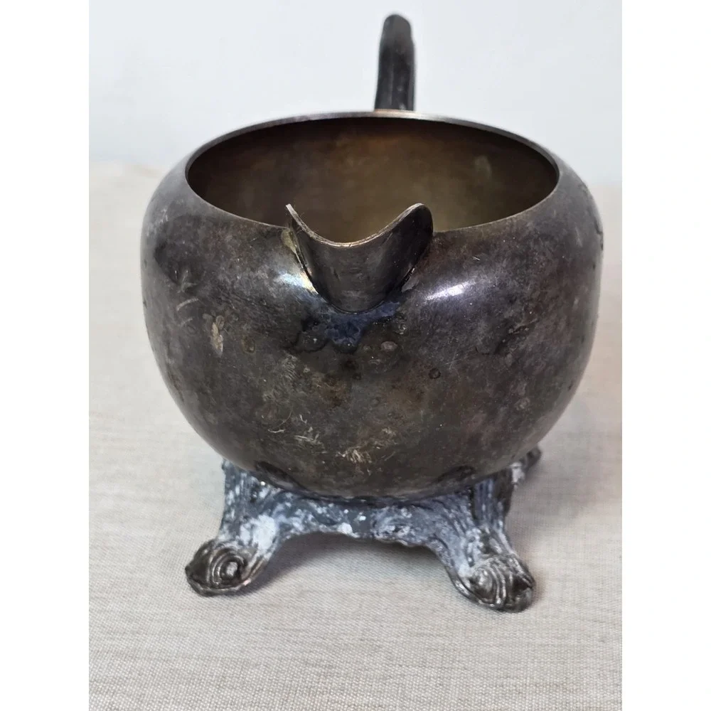 Vintage FB Rogers Silver Co 1083 Creamer Jar
