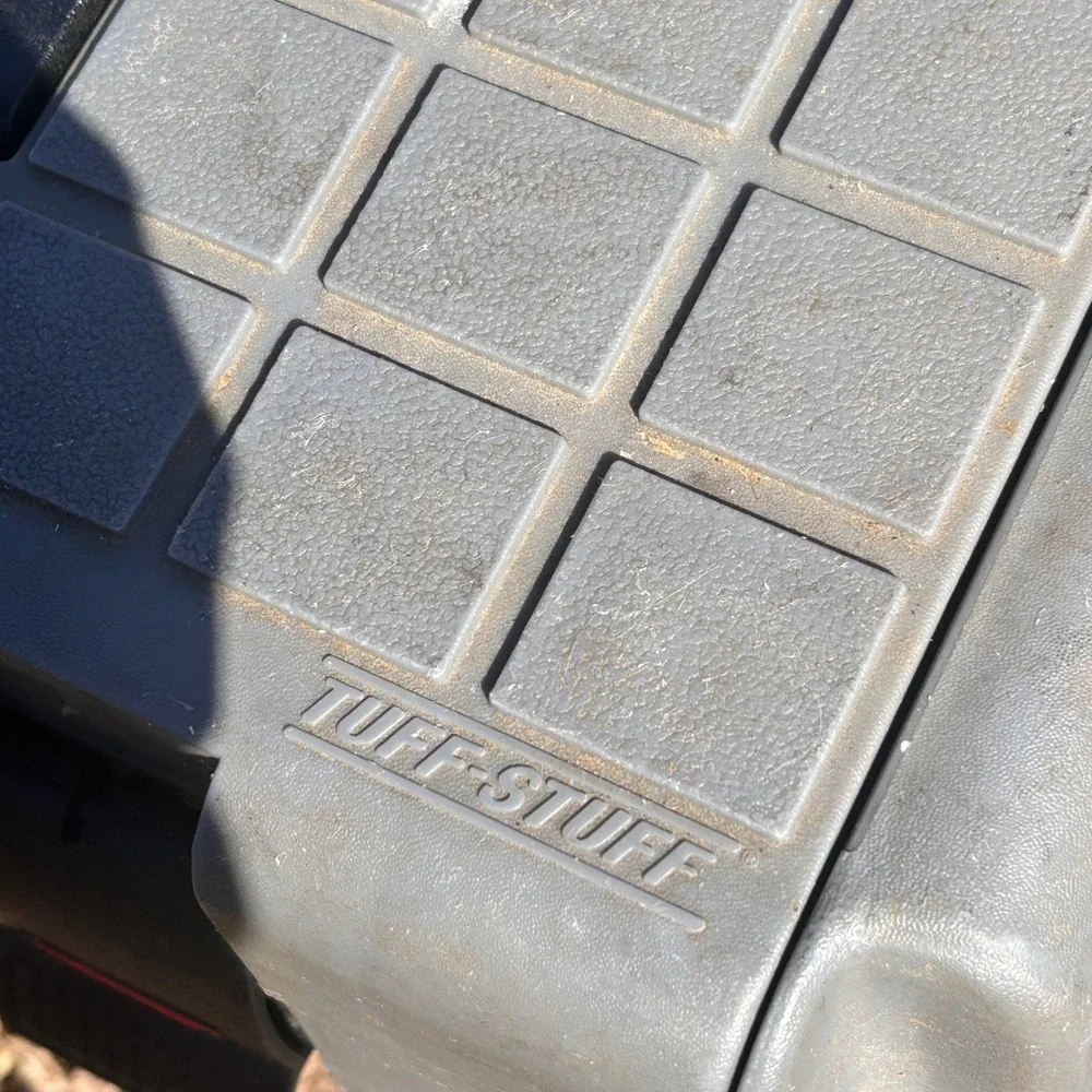 Tuff-Stuff Gray‎ Plastic Tool Box w/ Removable Organizer 16