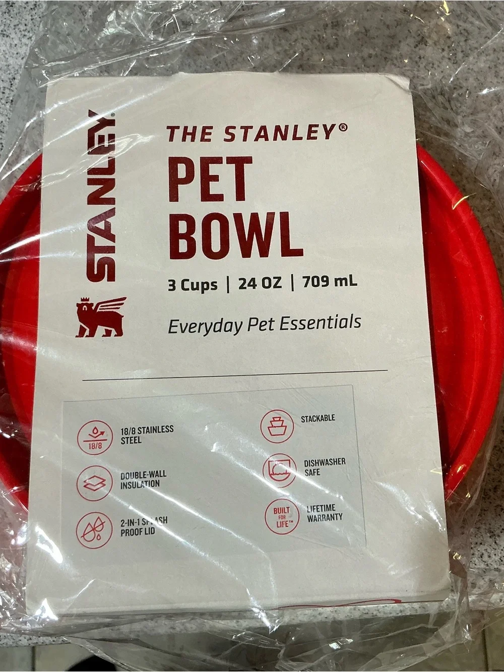 Stanley pet bowl