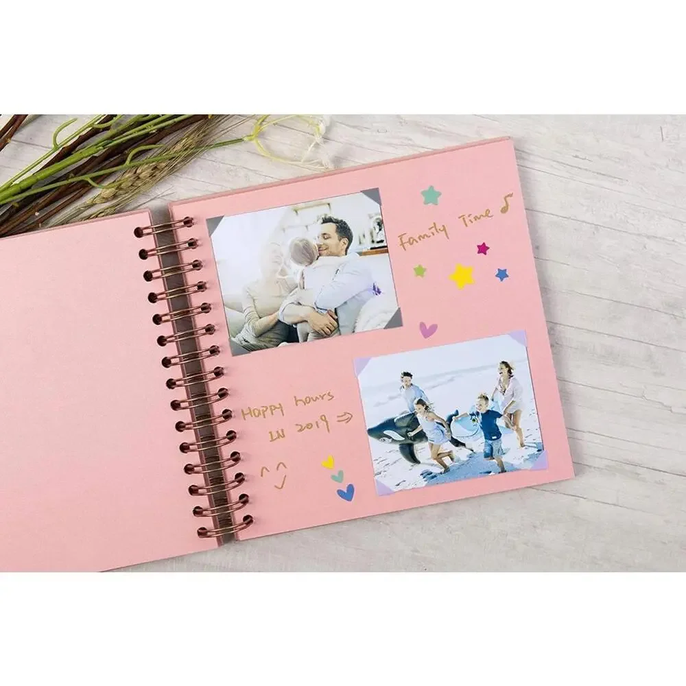 Potricher Classical‎ Memory Photo Album with Spiral Binding