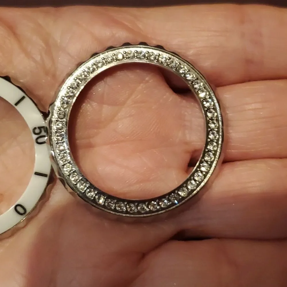Ceramic Watch, Changeable bezels, Excellent Condition!