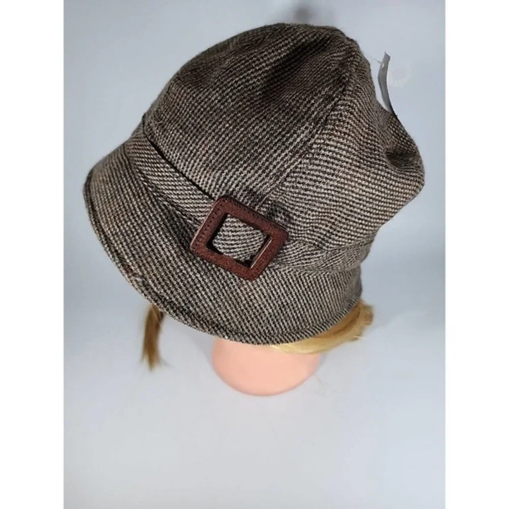Goorin Bros Captain tan/brown Tweed Bucket Hat Small‎
