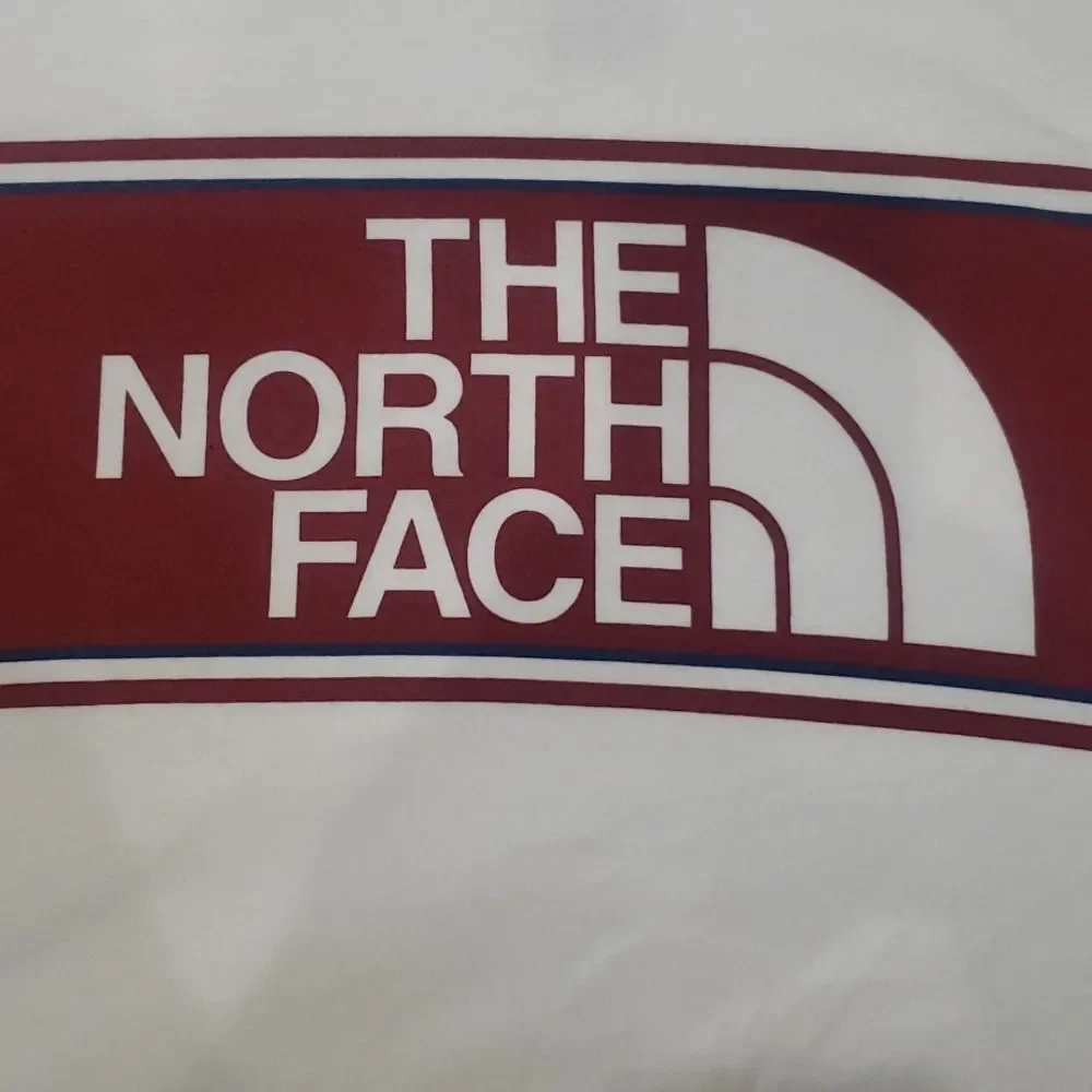 The North Face maroon red