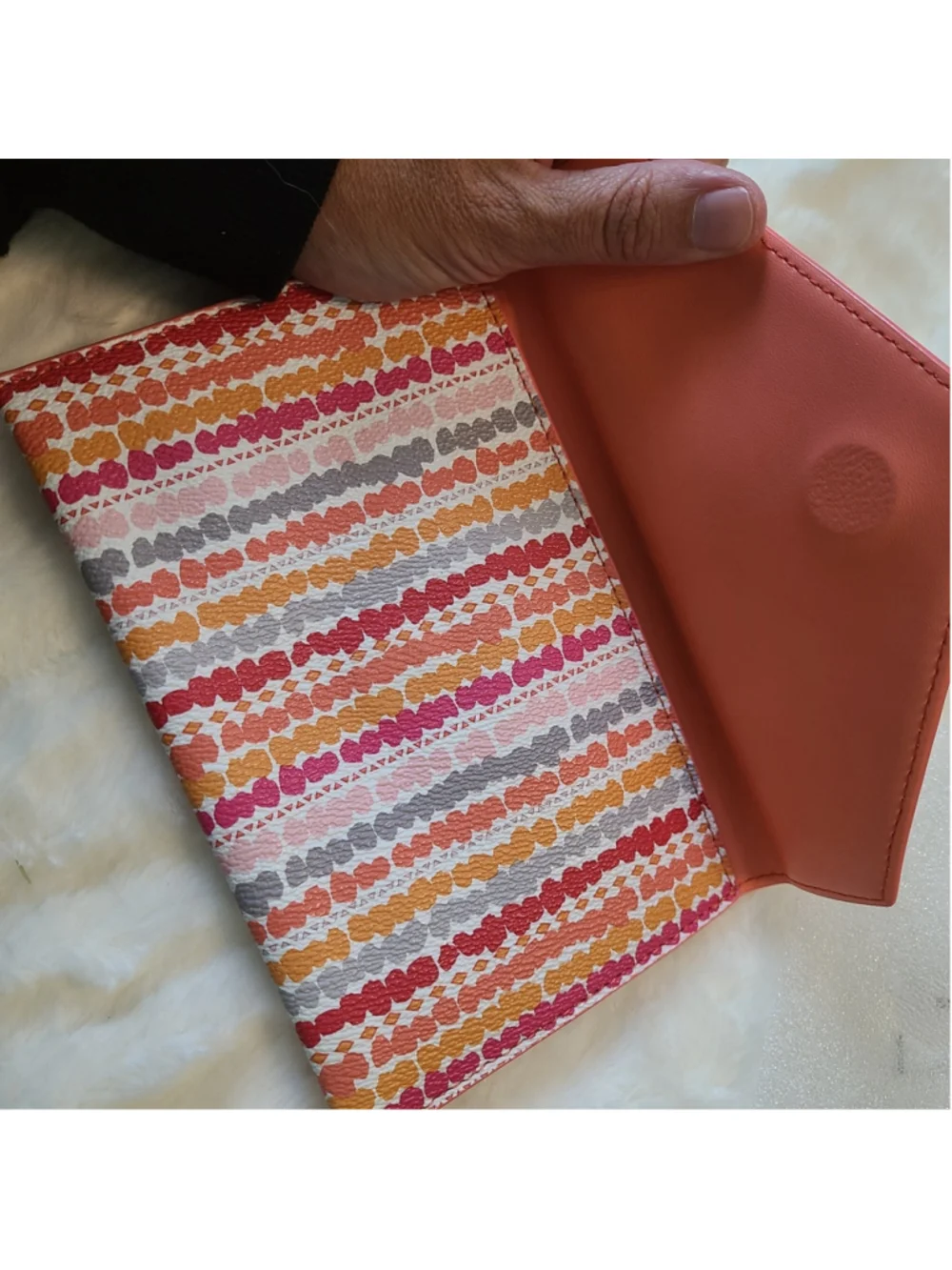 Vera Bradley orange magnetic pink
