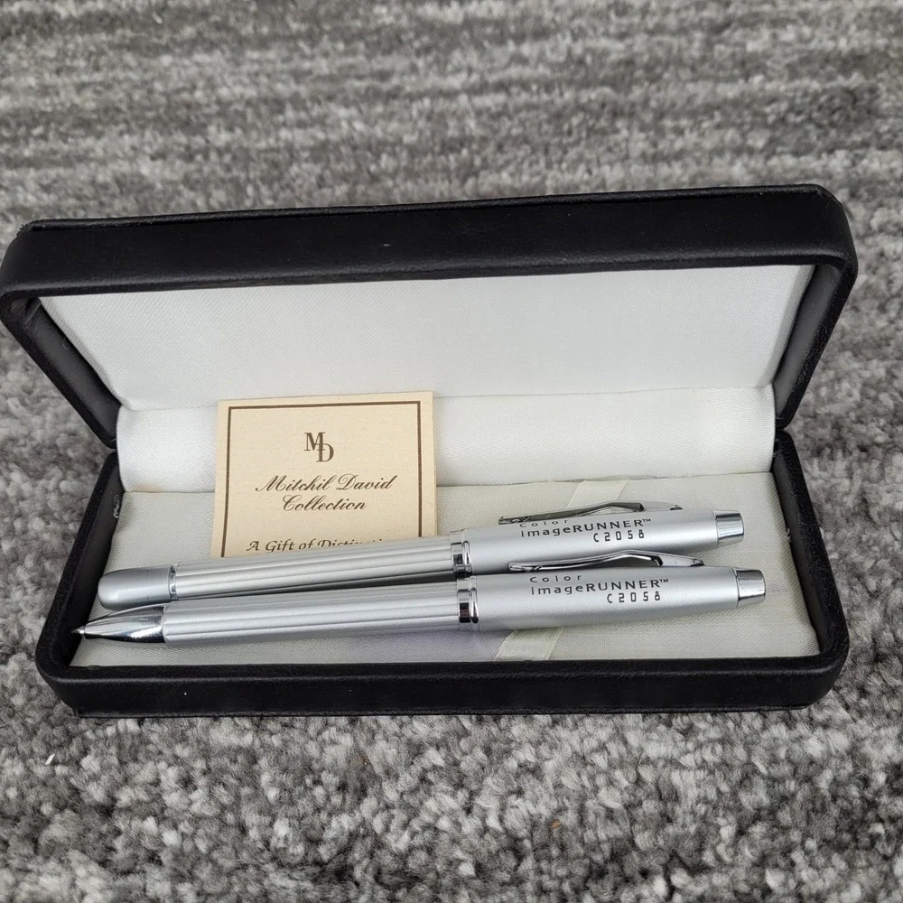Canon Color imageRUNNER C2058 Mitchil David Pen Set Silver Executive Gift Box