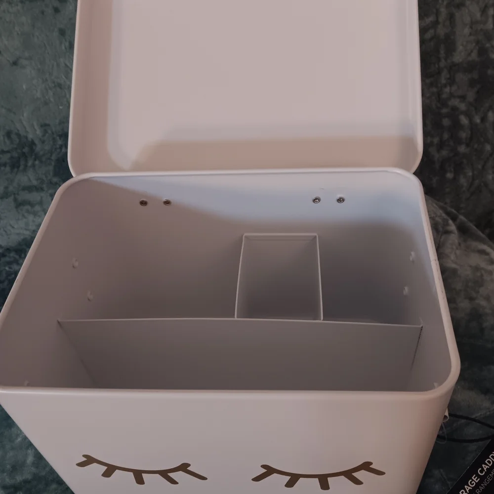 White Storage Organizer Box