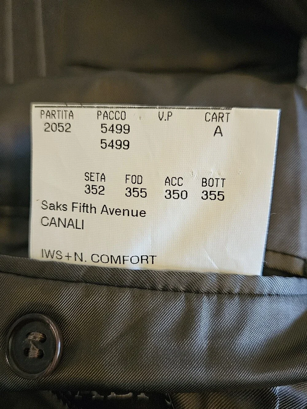 Canali suit jacket