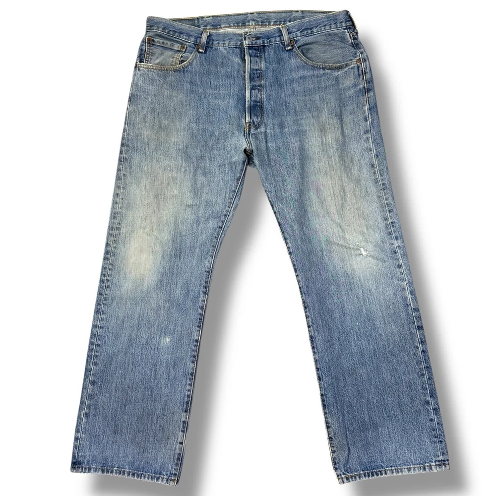 Levi's 501 Jeans 38x30 Blue Straight Leg Denim Vintage