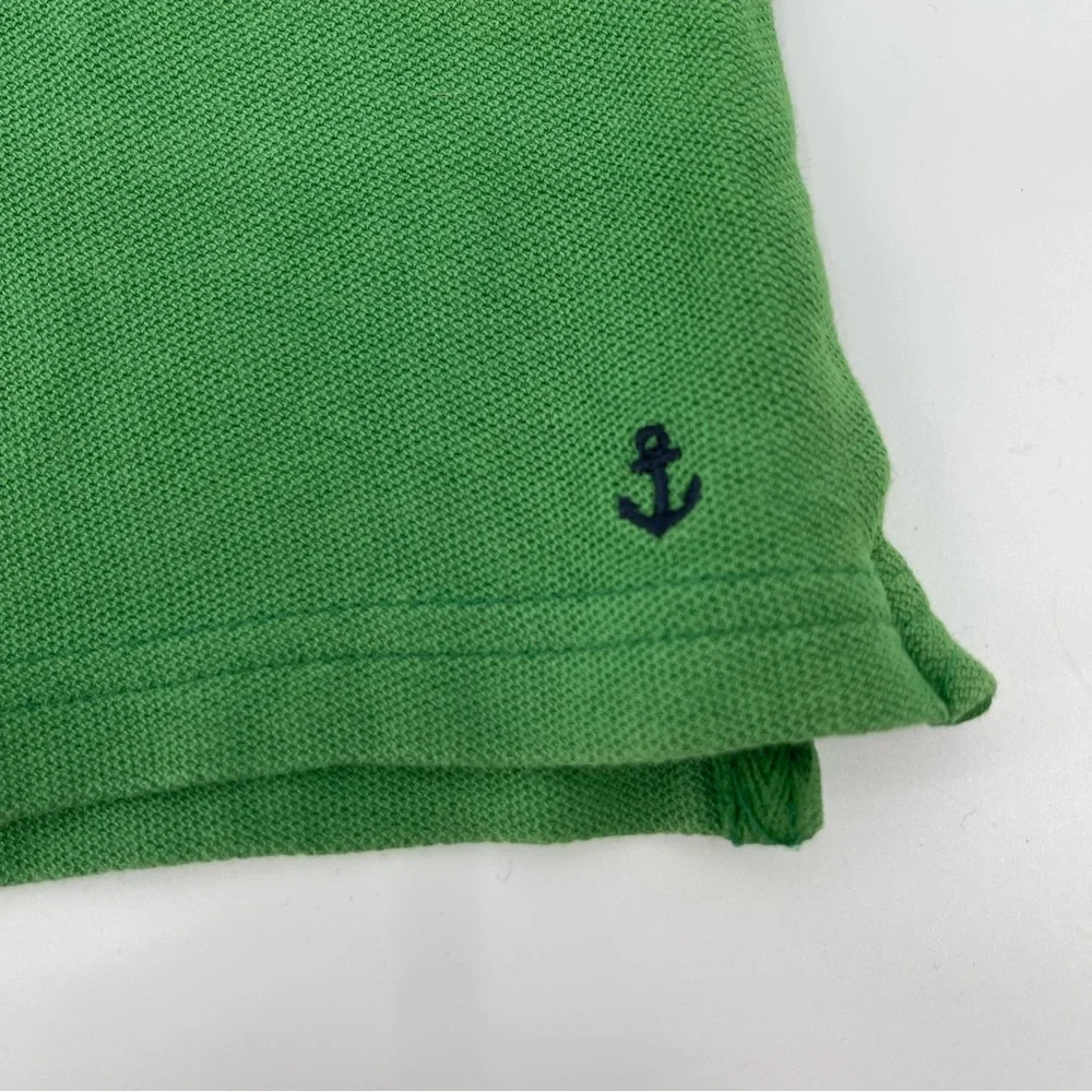 Janie and Jack Green Blue Trim Polo Shirt Boys Size 4