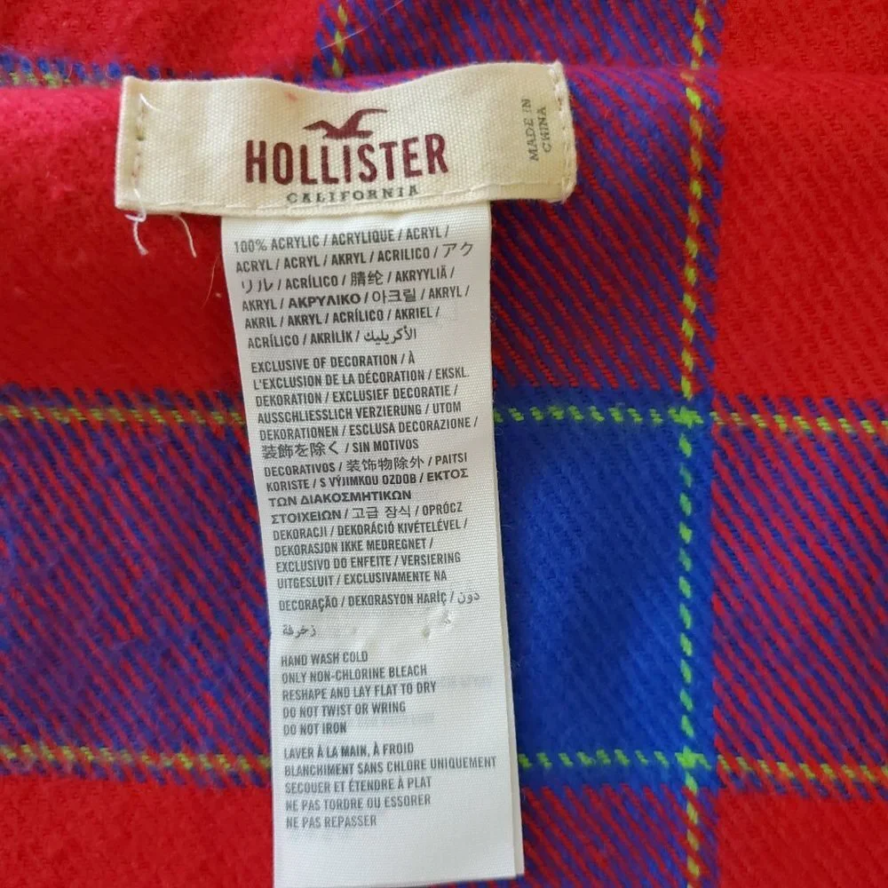 Hollister fringed pre