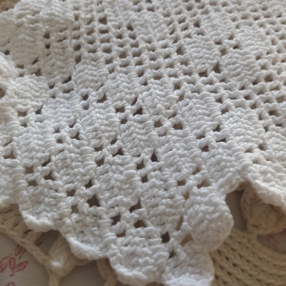 Vintage delicate crochet