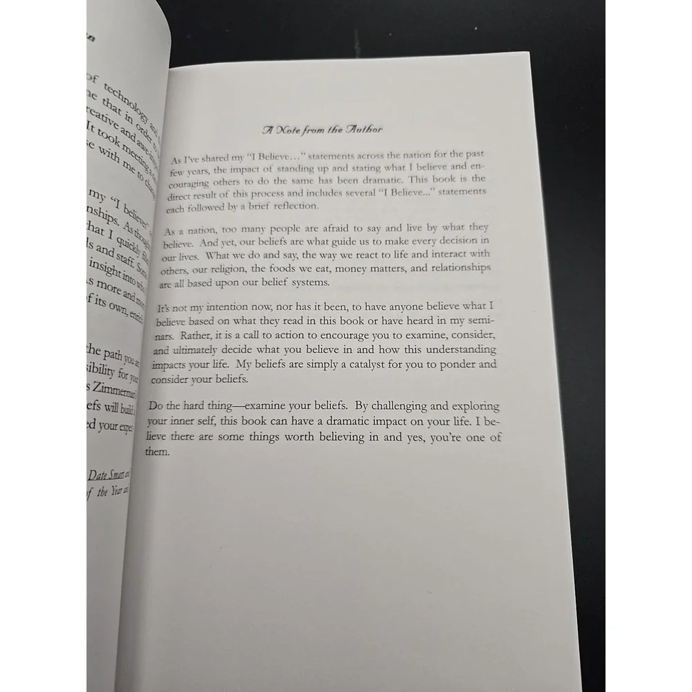 I‎ believe...what do you believe? - Paperback By Zimmerman, Curtis