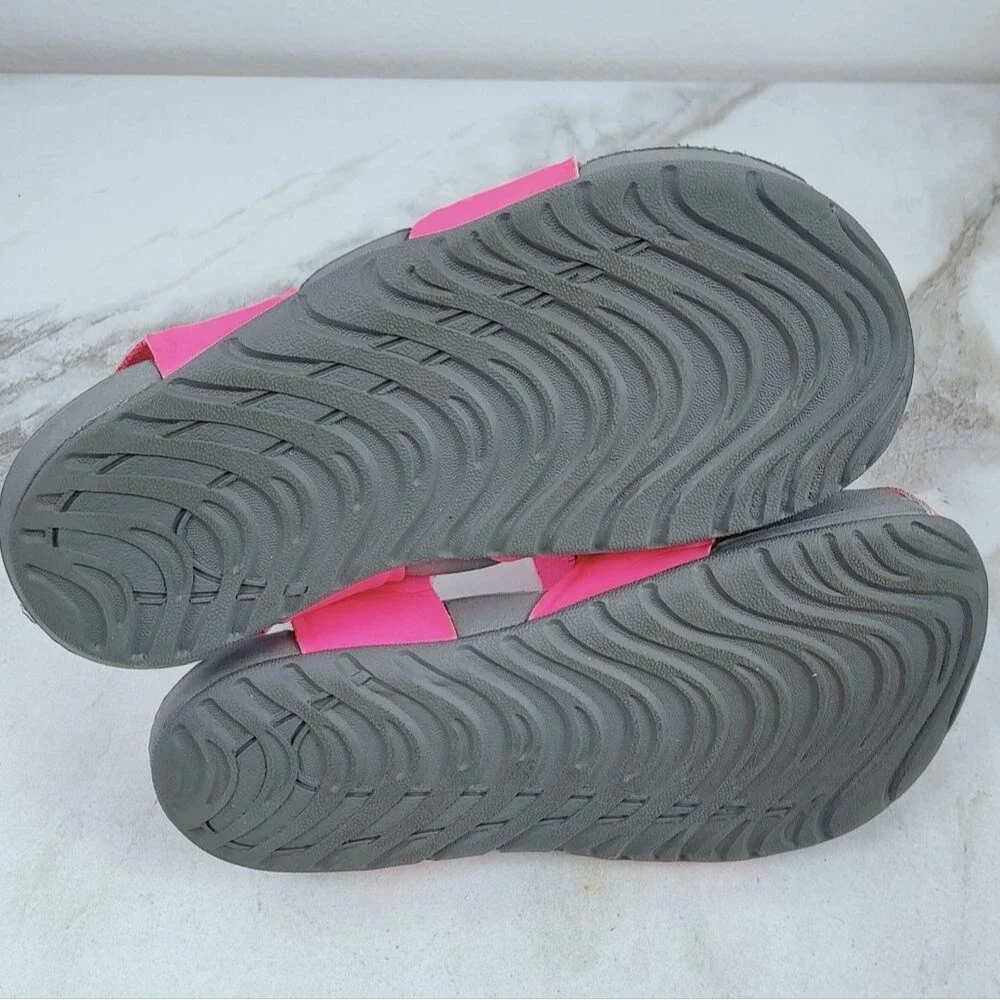 Nike Kids Sunray Protect 2 Hyper Pink Fuchsia Water Shoes Beach Sandals, 9C