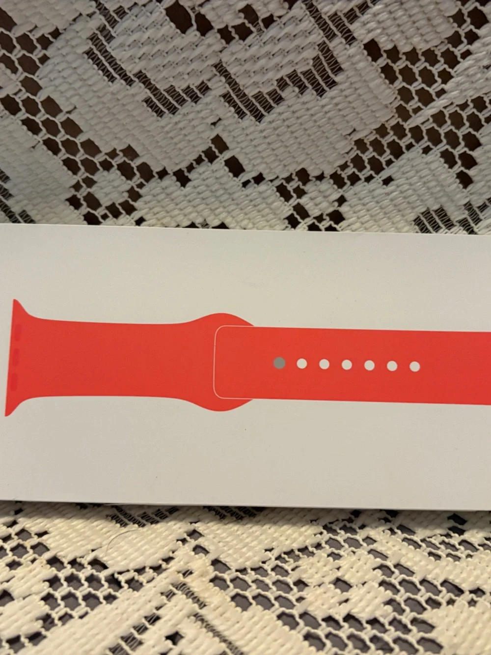 Apple Coral Silicone Sport Band for Apple Watch