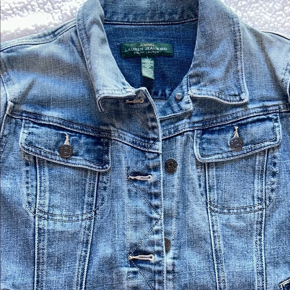 Ralph Lauren Blue Jean Jacket Timeless Denim Design