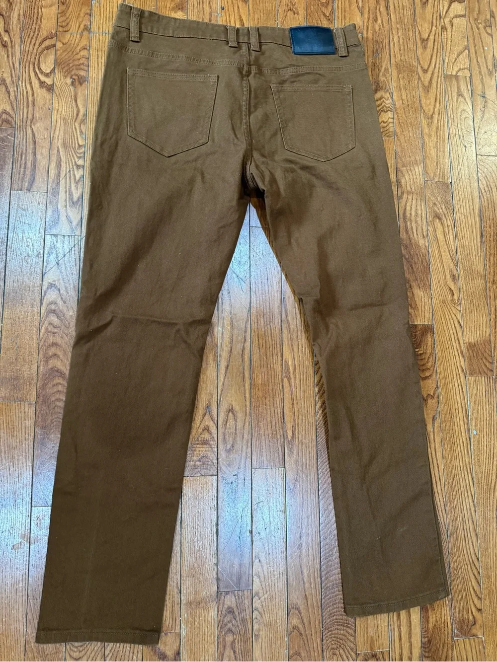 Men's Slim Fit Brown Jeans