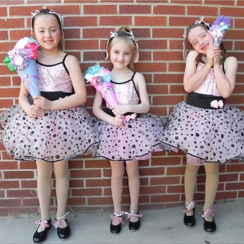 Dance recital gift!!! Gorgeous XL Hair Clip Bouquet hand made home made