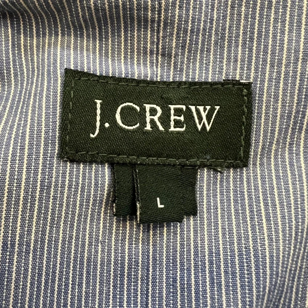 J.Crew English Wool Men's Vest L Old Money Dark Academia Pinstripe Waistcoat