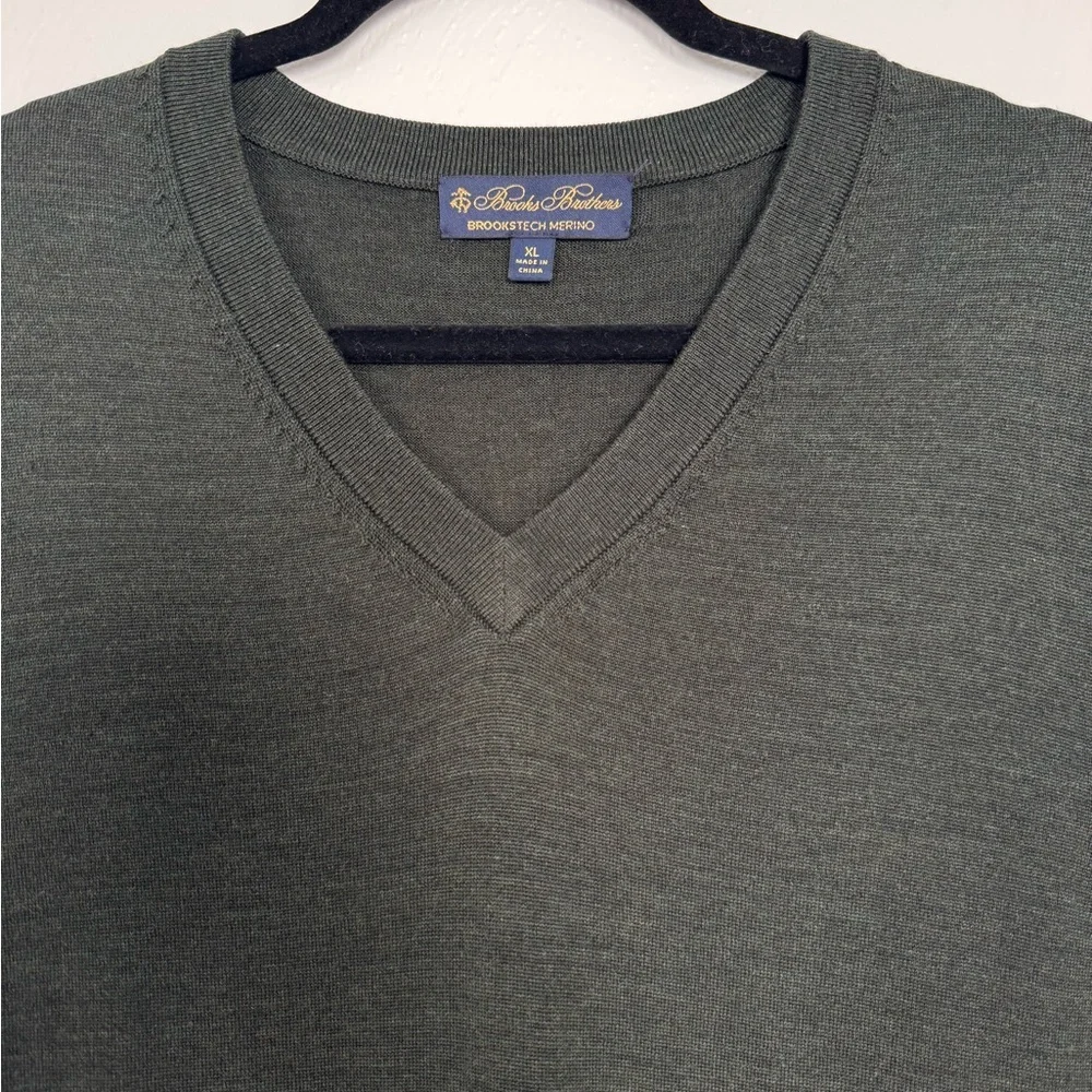 Brooks Brothers holes check merino