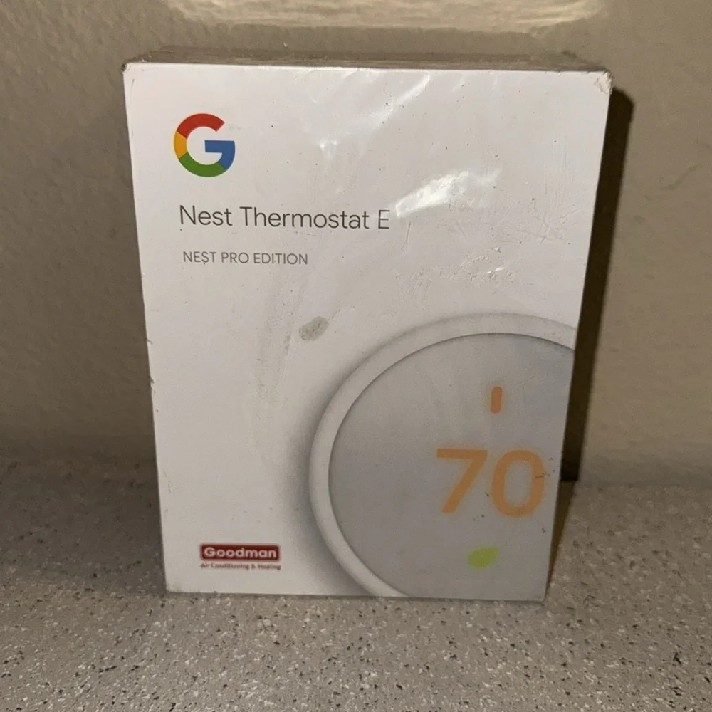 Google Nest Thermostat E‎ Nest Pro Edition New in Box