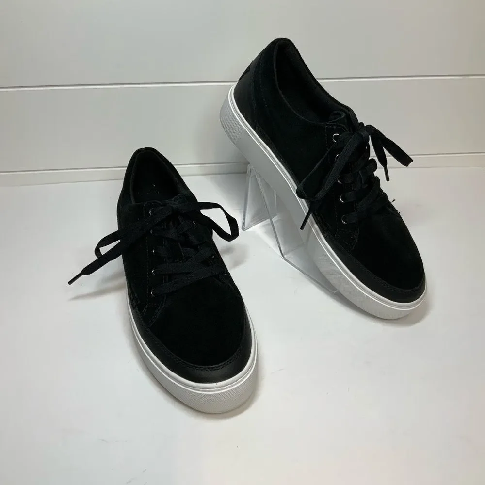 UGG Zilo Platform Black Suede Sneaker Women’s Size 10