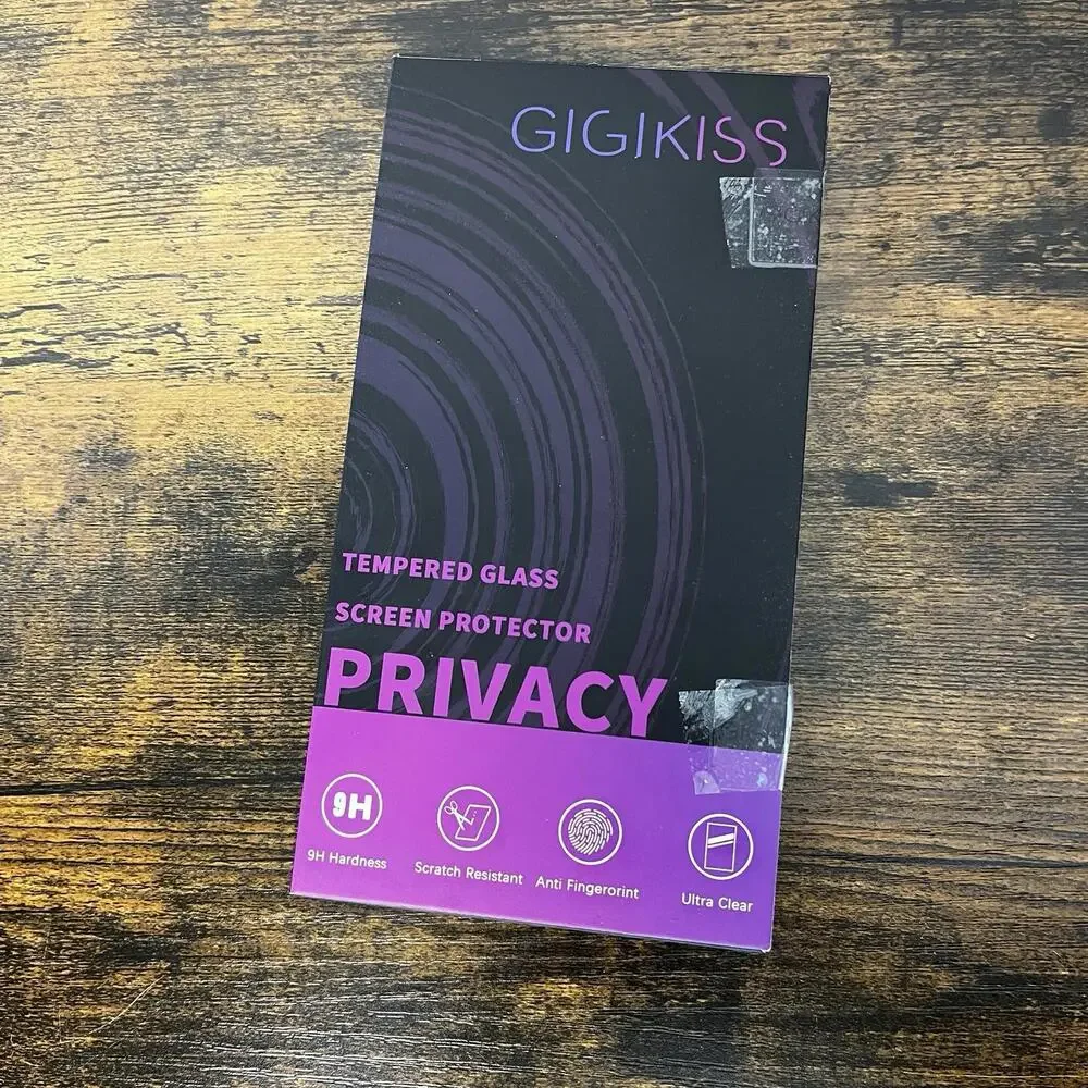 GIGIKISS‎ iPhone 13 Pro Max Privacy Screen Protector Tempered Glass