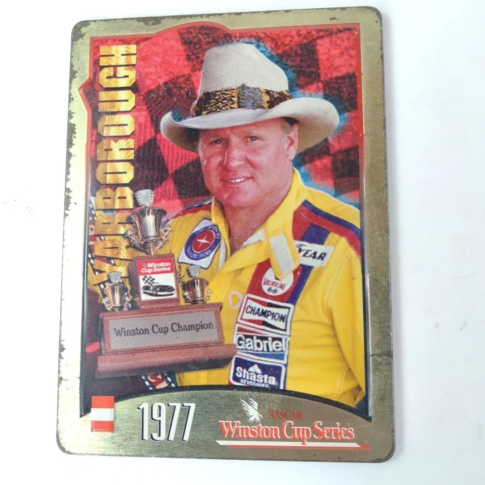 Cale Yarborough 77 Winston Cup Champion Metallic‎ Impressions Metal Card Racing